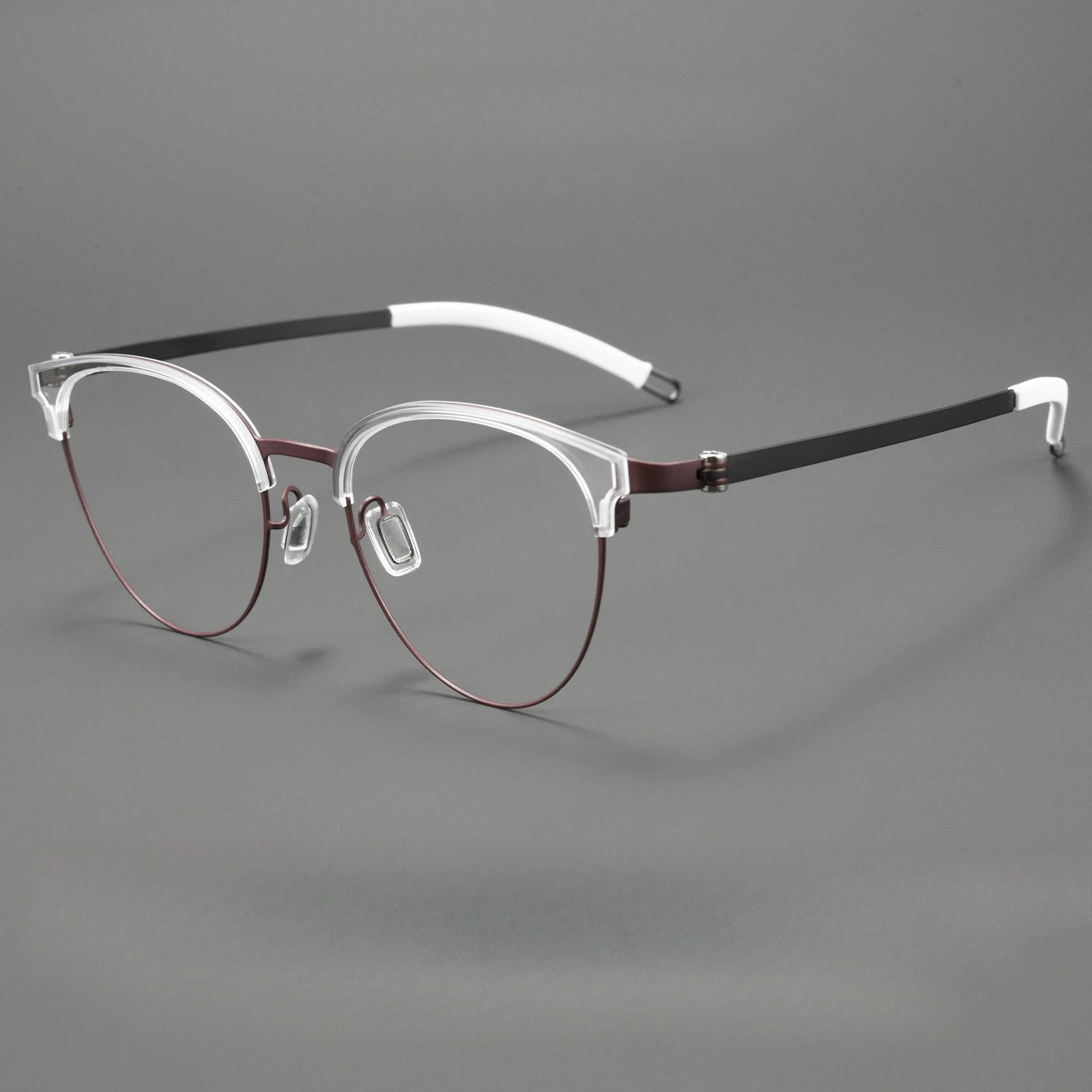 2026 Fashion Ultra-light Titanium Business Men Glasses Frame Retro Literary Reading Computer Women Prescription Optical Eyeglass