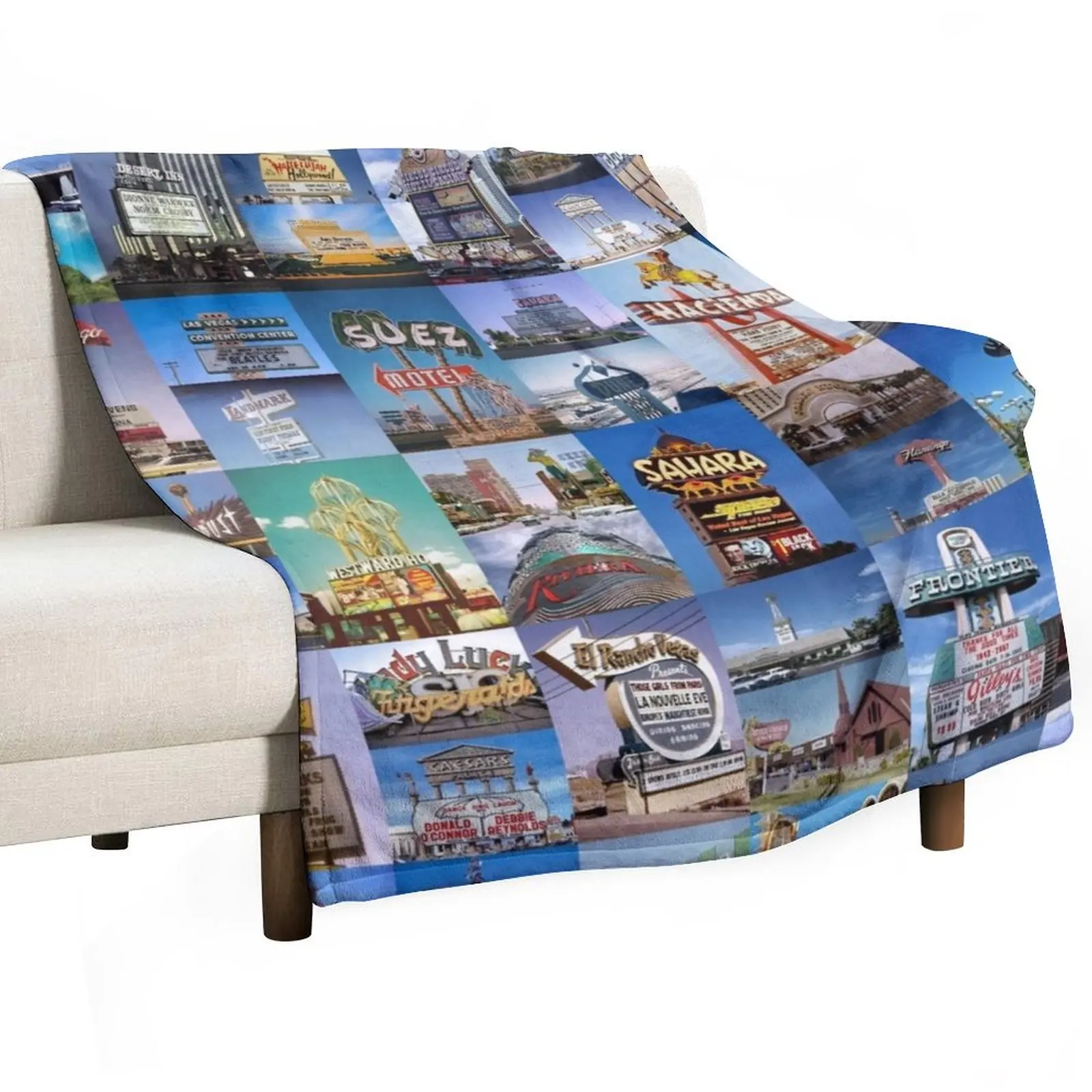 Old Las Vegas Throw… - image