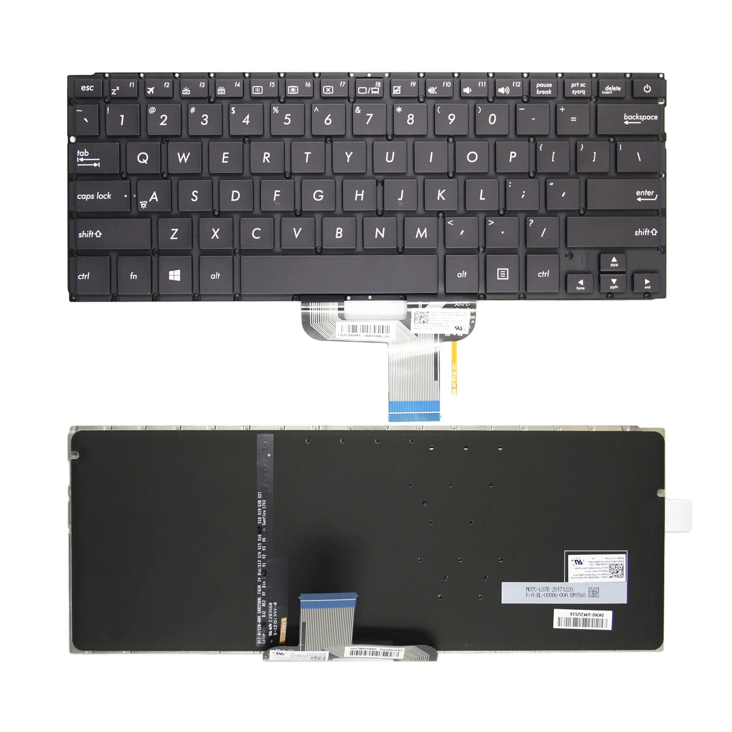 100%New Original US For Asus UX310 RX310 UX410 U4000U U310U RX410 English Laptop keyboard Backlit