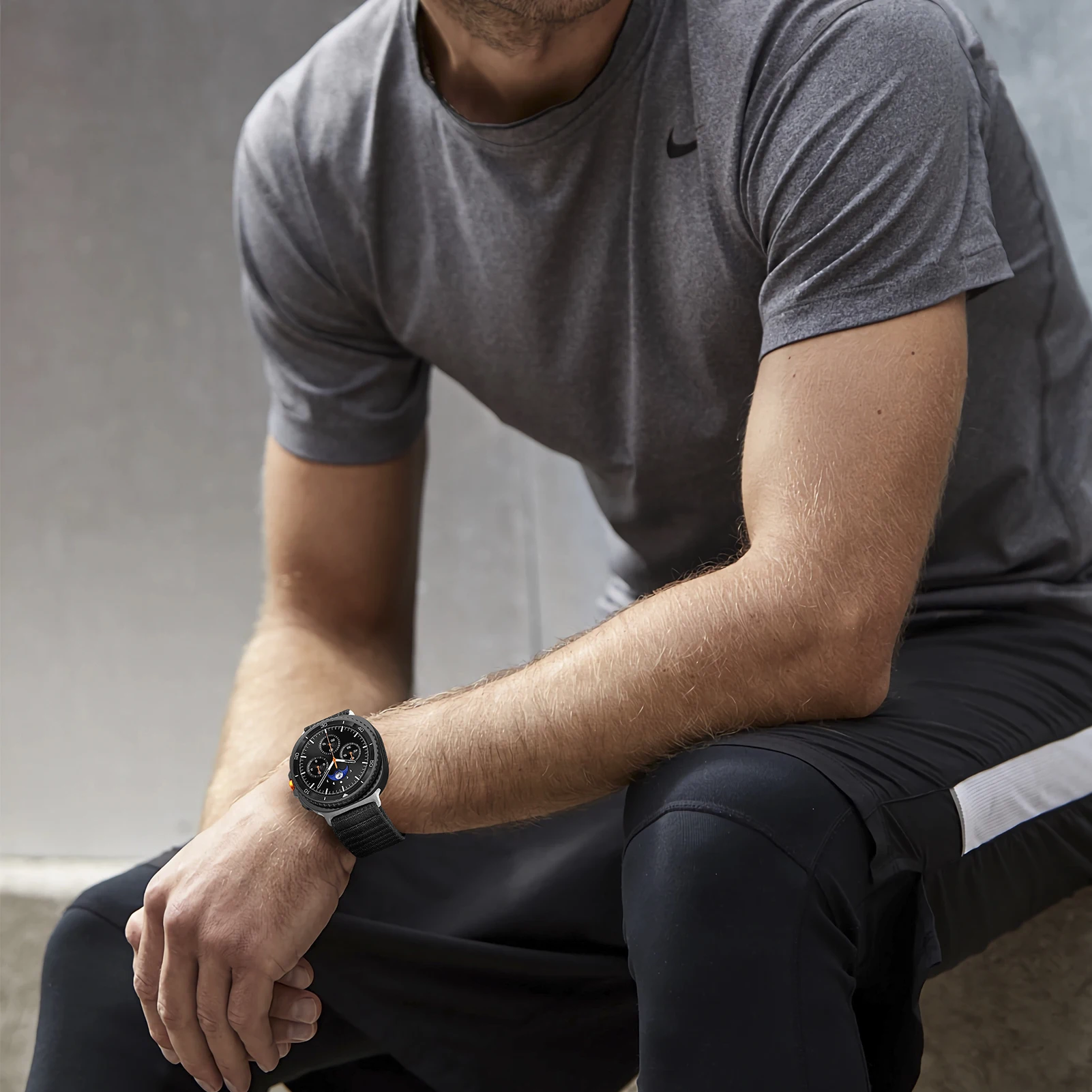 Нейлоновый ремешок с петлей для Samsung Galaxy watch 8/8 classic 46 мм 44 мм 40 мм Спортивный браслет ремень correa браслет Galaxy watch 8 Band