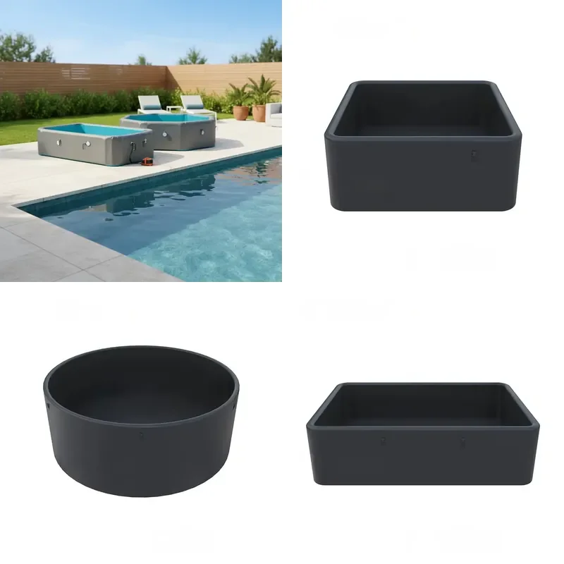 Custom Backyard Party Family Kids Adult Portable Lounge Inflatable Swimming Pool UV Resistant Durable Lightweight