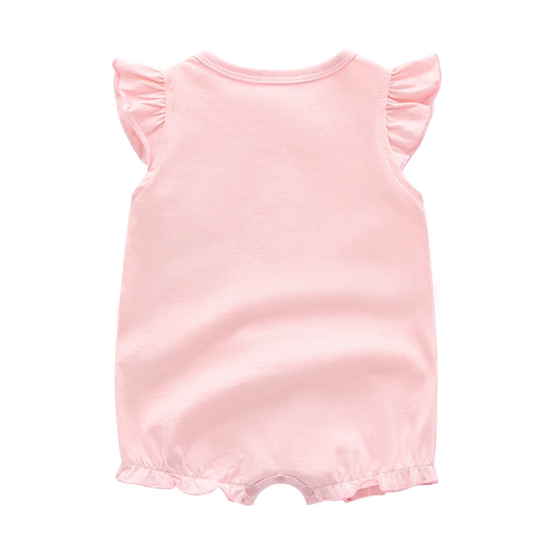 Baby Summer Clothes, Baby Girl, Pure Cotton Jumpsuit, Thin Short-Sleeved Summer Clothes, Newborn Clothes, Summer Suit