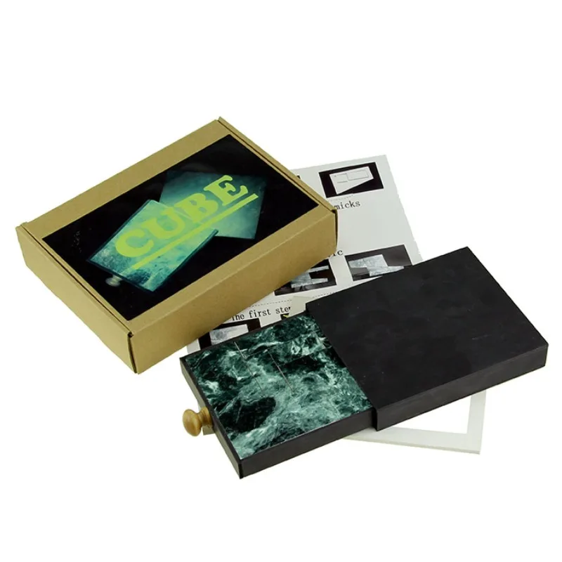 

Коробка-головоломка Magic Elixir Cube — рег. Размер реквизита для фокусов для сценических иллюзий и загадочных трюков (забавный строительный блок-головоломка)