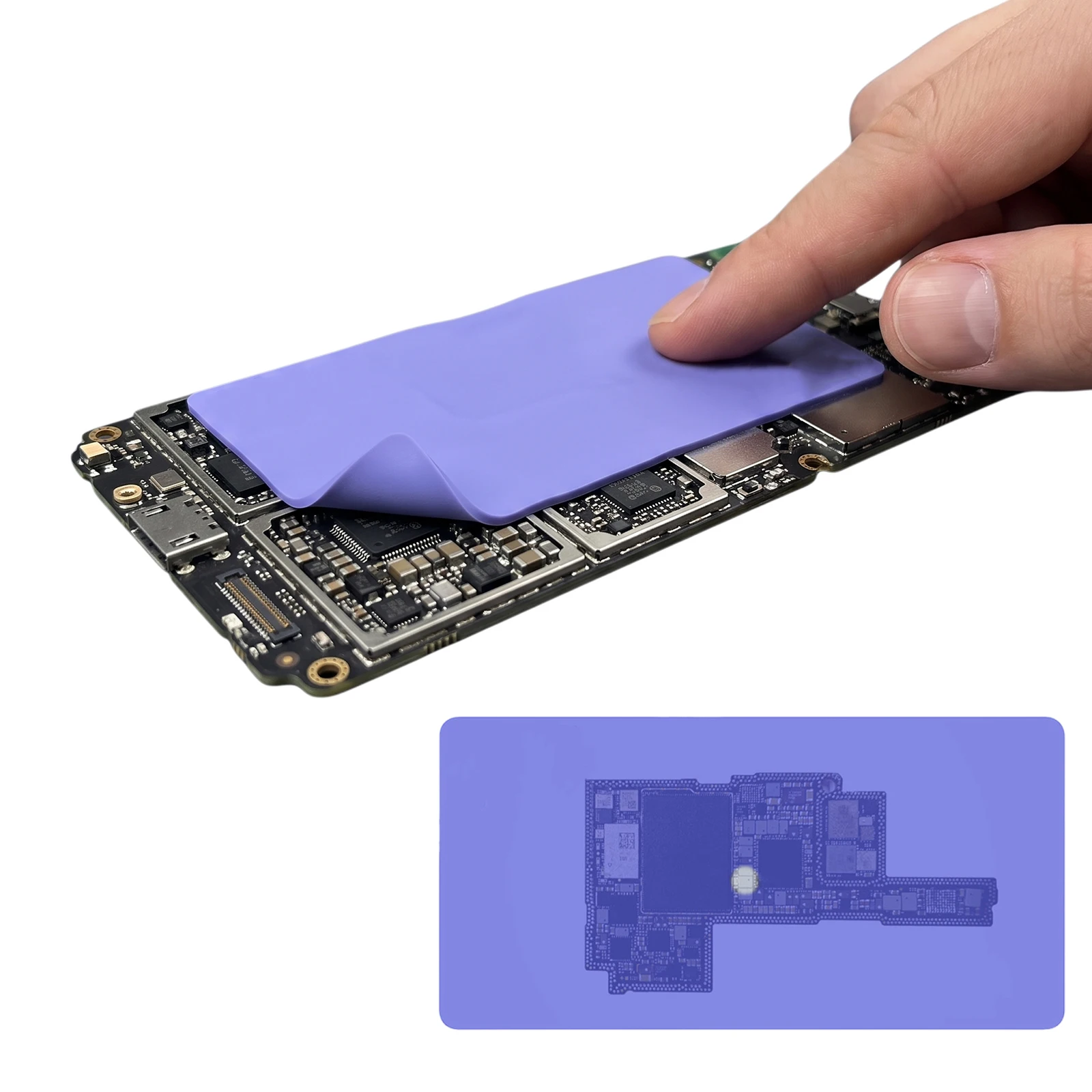 IR Thermochromic Pad for Phone Motherboard Repair Short Circuit Fault Detection Heat Spot Sheet