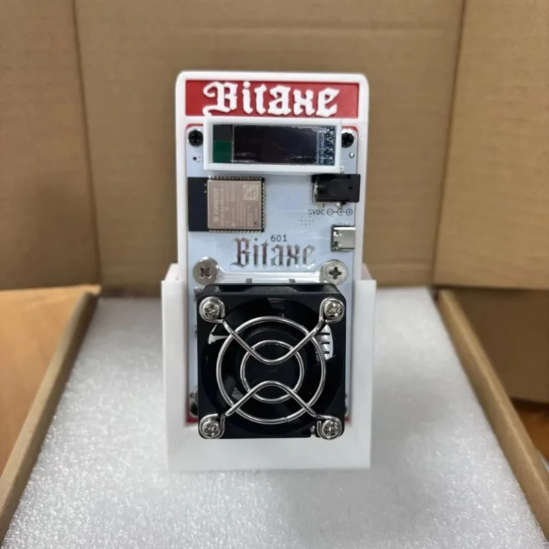 BM1370 Asic chip 1.2TH/s single machine mining machine 18W with PSU energy efficiency 2.4G WiFi home BTC mining machine