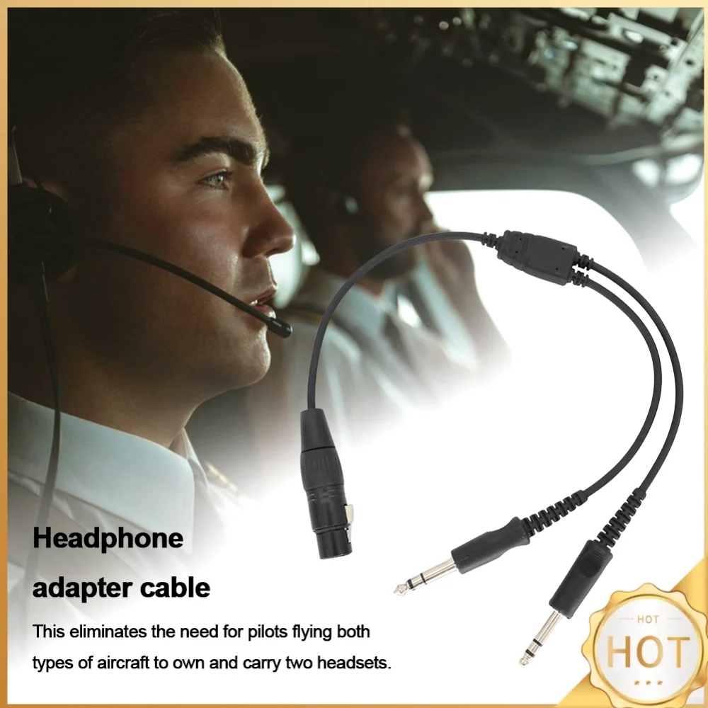 cavo-connettore-per-cuffie-aeronautiche-airbus-xlr-a-ga-doppio-connettore-5-pin-cavo-per-auricolari-aeronautici-maschio-femmina-accessori-per-auricolari