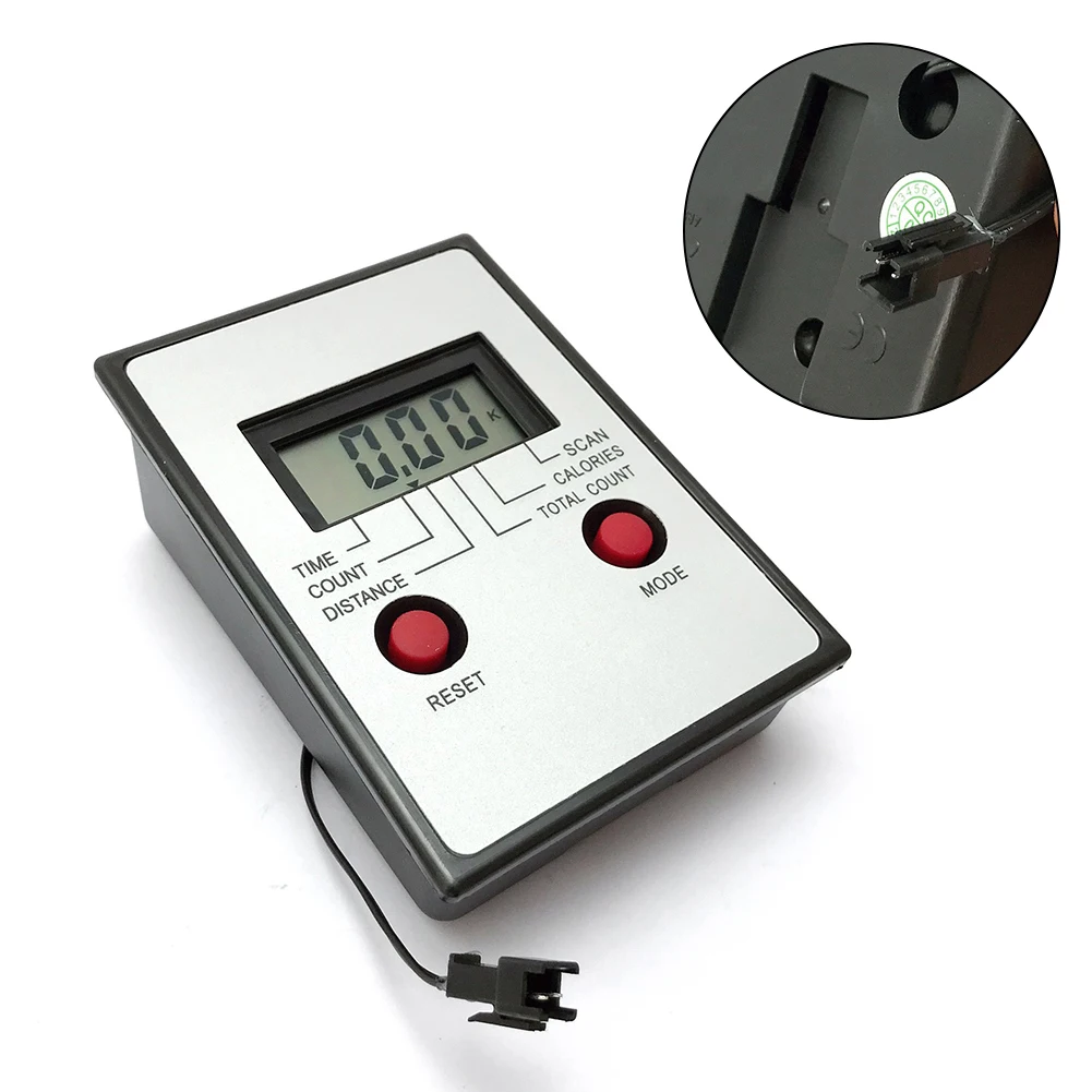 

ABS монитор велотренажера гребной тренажер панель спидометра электронный частота калорий сердцебиение ЖК-дисплей для гребного тренажера