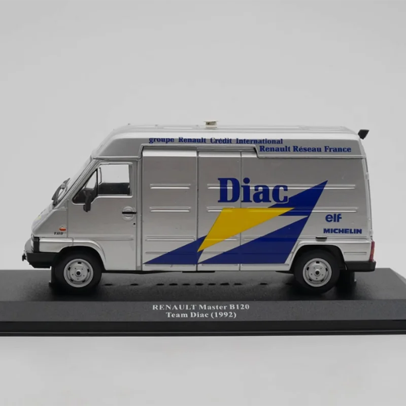 

ixo 1:43 Scale Master B120 Team Diac 1992 Replica Alloy Toy Car Model Classic Collection Static Decoration