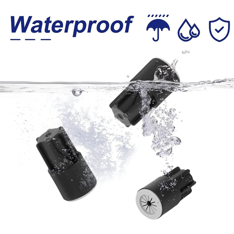 50Pcs Waterproof Wire Nuts,Outdoor Electrical Wire Connectors for Sprinkler LED Landscape Light Irrigation Valves Black