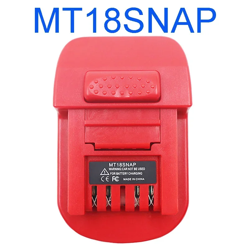 MT18SNAP DM18SNAP Adapter konwertera dla Makita dla Milwaukee dla M18 dla Dewalt 18V 20V bateria litowa do elektronarzędzi zatrzaskowych