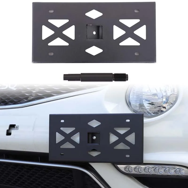 

For 2011-2019 Nissan Juke/Infiniti ESQ Car Front License Plate Side License Plate Frame (Japanese Version) Aluminum Alloy