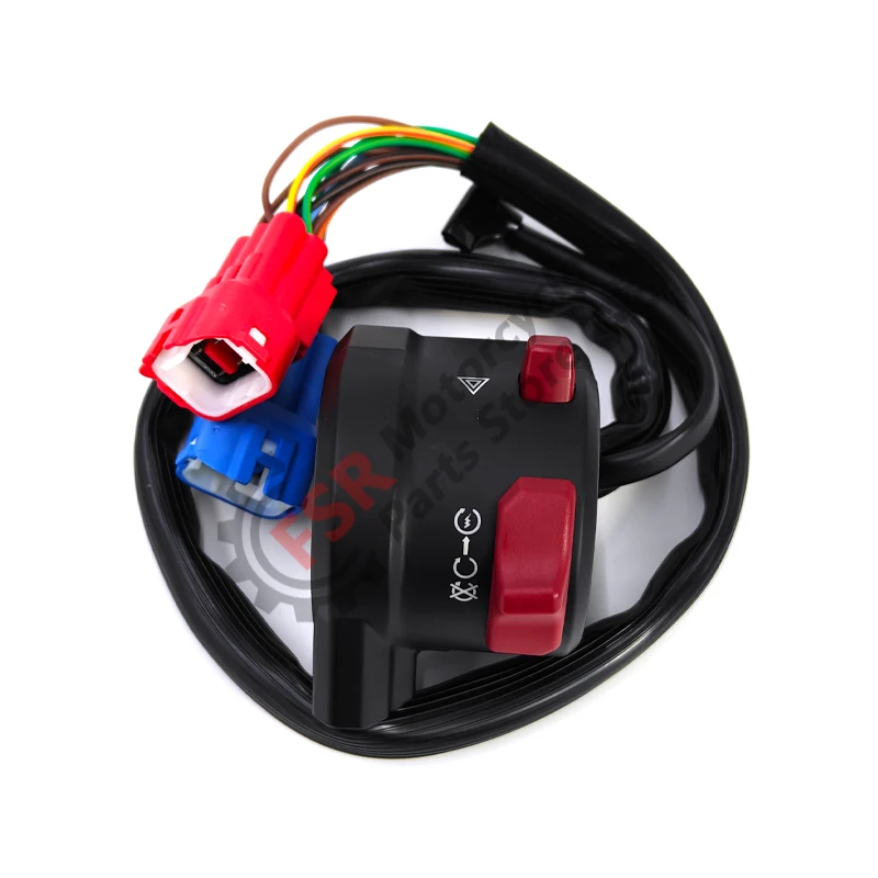 RH HANDLEBAR SWITCHES ASSY,FOR CFMOTO 250NK CF250-BF 300NK CF300-BF 300SR CF300-3 CF300-3F,P/N:6KM#-168000-8201 6KMV-168000-8600