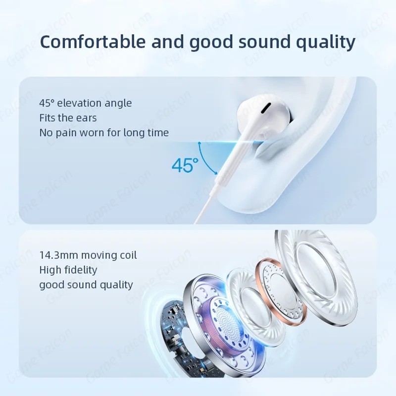 Type C Wired Headphone For Xiaomi Mi 13 12 11 Pro Ultra Lite 3.5MM Earphone Redmi Poco Huawei Earbud Headset Accessories