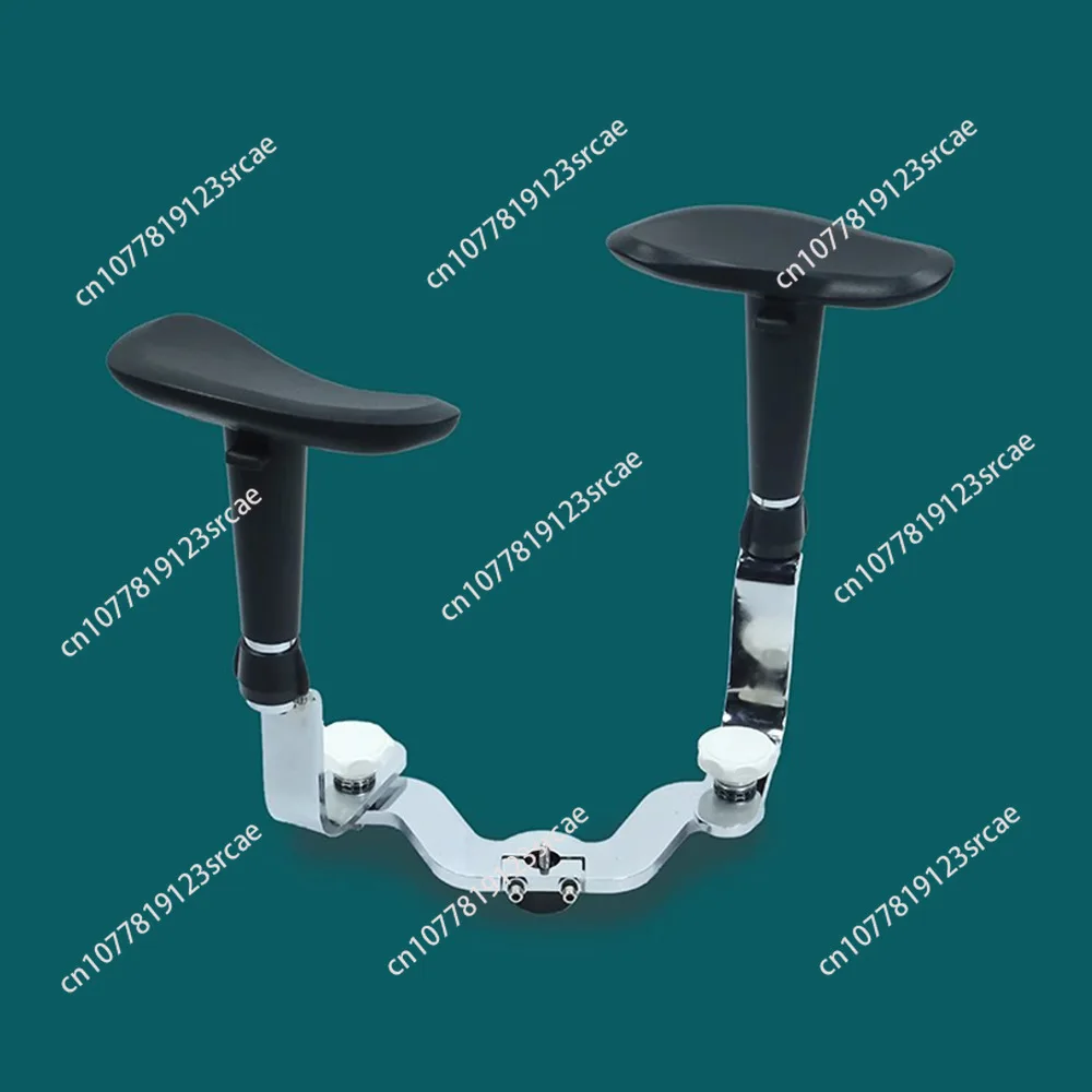Multifunctional Ergonomic Armrest Microscope Chair Adjustable Lift Front and Back Rotation Lab Work Armchair