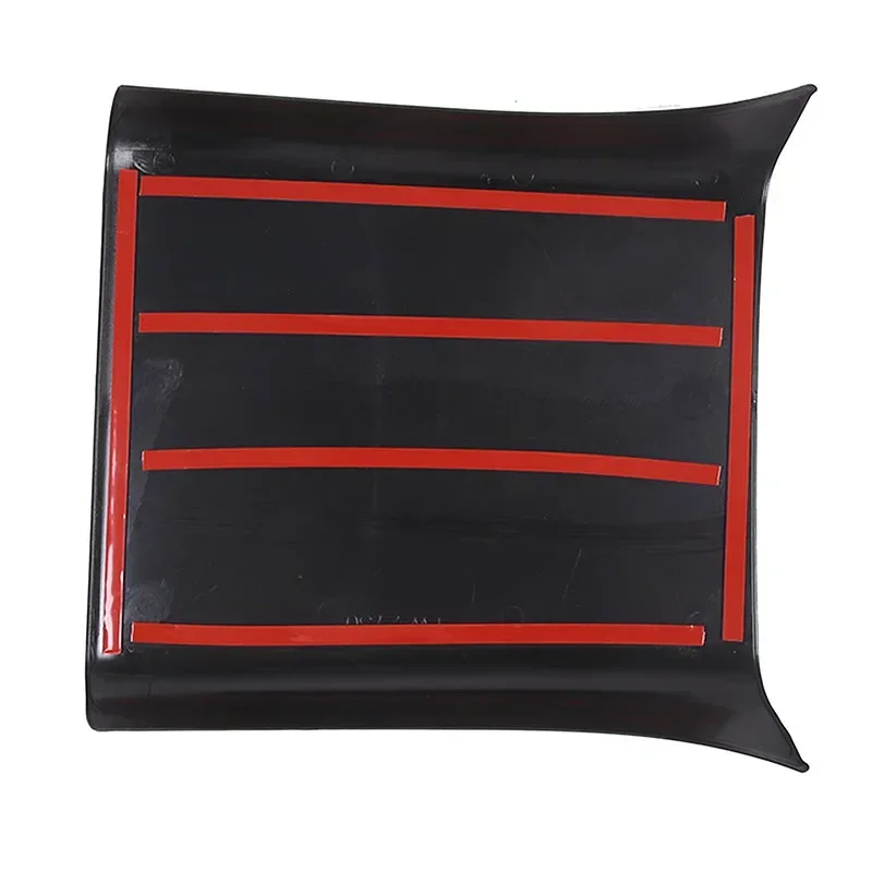 For 2013-2024 Jaguar F-TYPE ABS matte black car armrest box rear decoration cover sticker car interior accessories