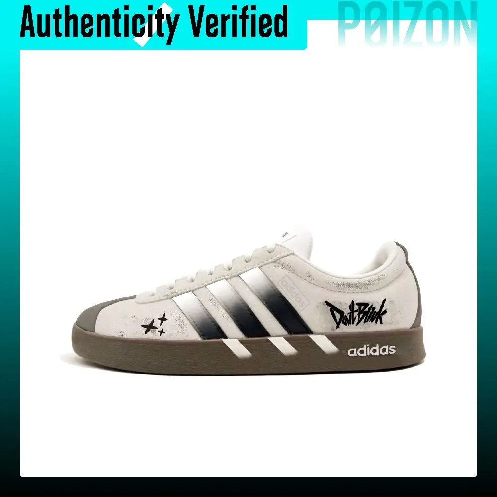 Adidas Neo VL Court 2.0 German Army Trainers Unisex Low-top Beige Brown JS3003(Team551-S-BOX)