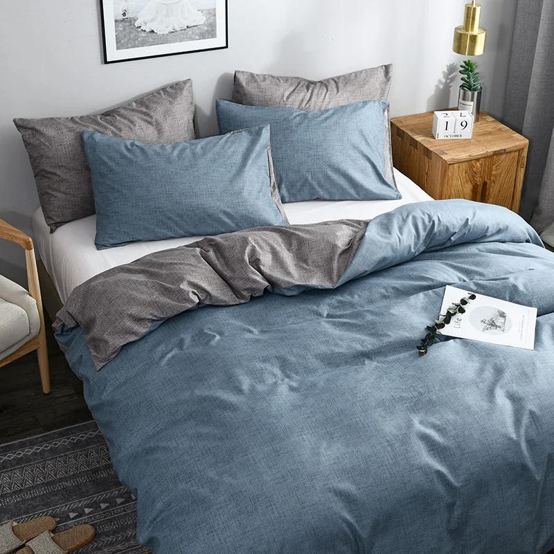 RunGrape Duvet Cover Bedding Set Twin Queen King Size 240x220 Nordic Bed Cover 150 Euro Bed Linen 2 Bedrooms Bedclothe 200x200