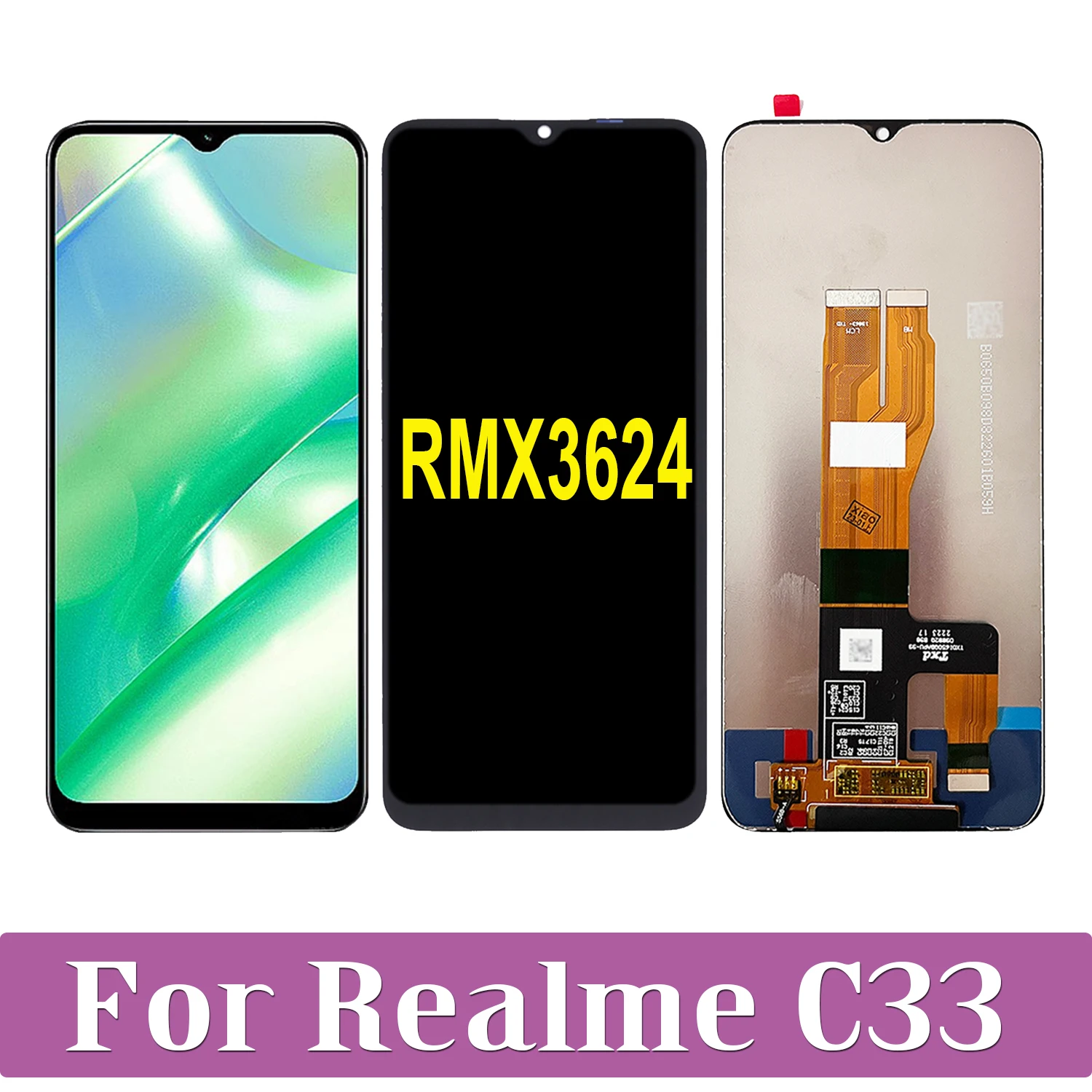 For OPPO Realme C33 RMX3624 LCD Display Touch Screen Digitizer Assembly For RealmeC33 Replacement LCD