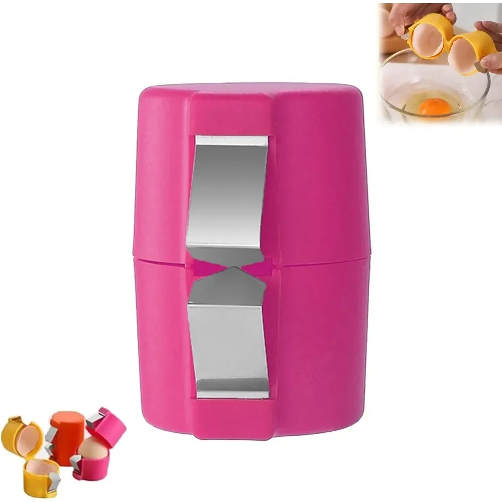 

Egg Shell Opener, Egg Cracker Tool Easy Egg Opener, Handheld Eggshell Remover Egg Cracker Separator, Egg Cutter for Home Kitchen