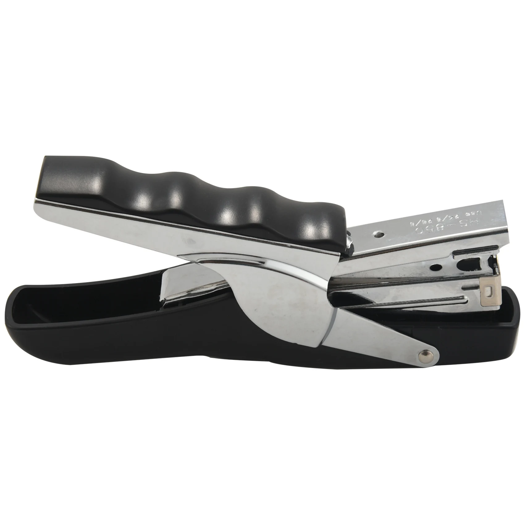 เครื่องเย็บแบบหนีบสําหรับเครื่องเย็บกระดาษตั้งโต๊ะสําหรับงานหนัก 20 หน้าสําหรับเครื่องเย็บกระดาษสํานักงาน (สีดํา)