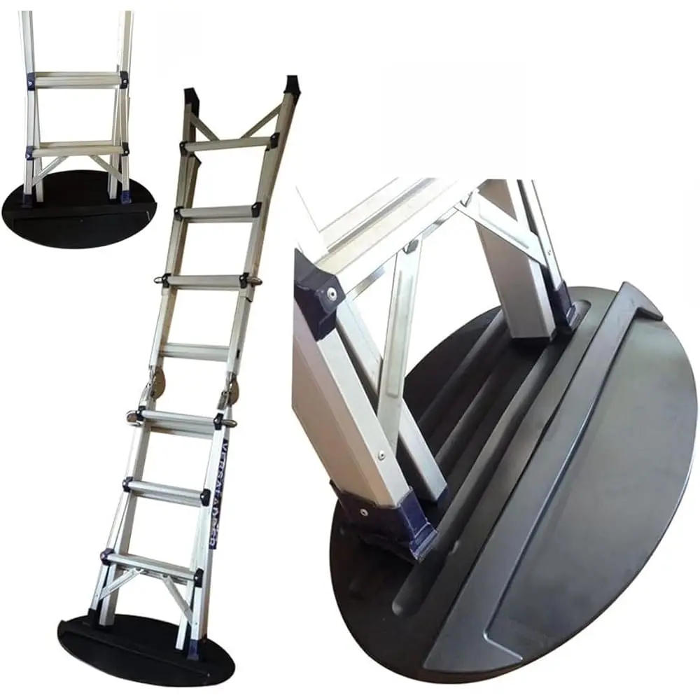 

Free Shipping-Safety Ladder Mat, Anti-Skid Stop Pad, Anti-Slip Stopper Safe Mat, Soft Rubber 27\ x 15.7\, Floor Stabilizer Acces
