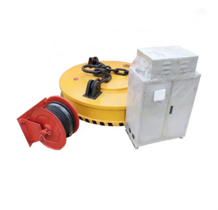 Heavy  Circular 220V Electromagnet 500Kg lifting Magnet Use For Crane