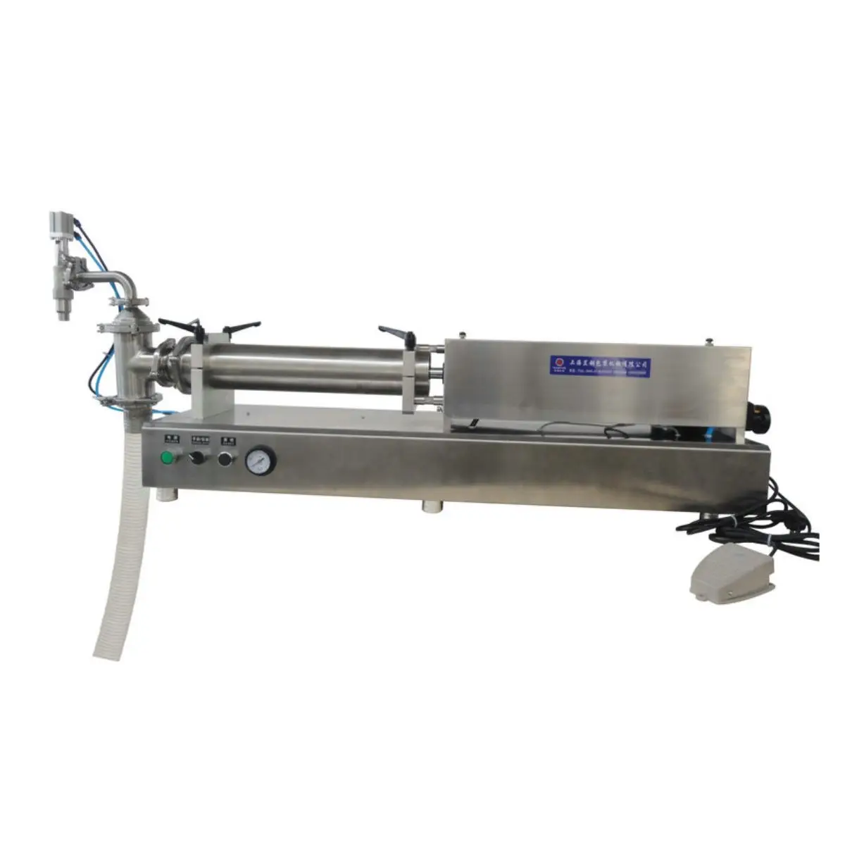 

Desktop Semi-Automatic Liquid Machine for Small Soap Detergent Oil Beverage Bottles High Grade Stainless Steel Easy Operation