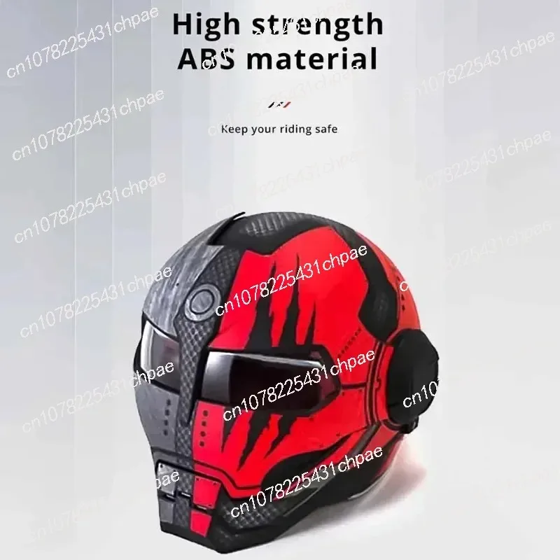 Motorcycle Helmet Biker Full Face Moto Helmets Wear-Resistant Supplies Breathable Head Protection Anti-Fall Motocross Kask M-XL