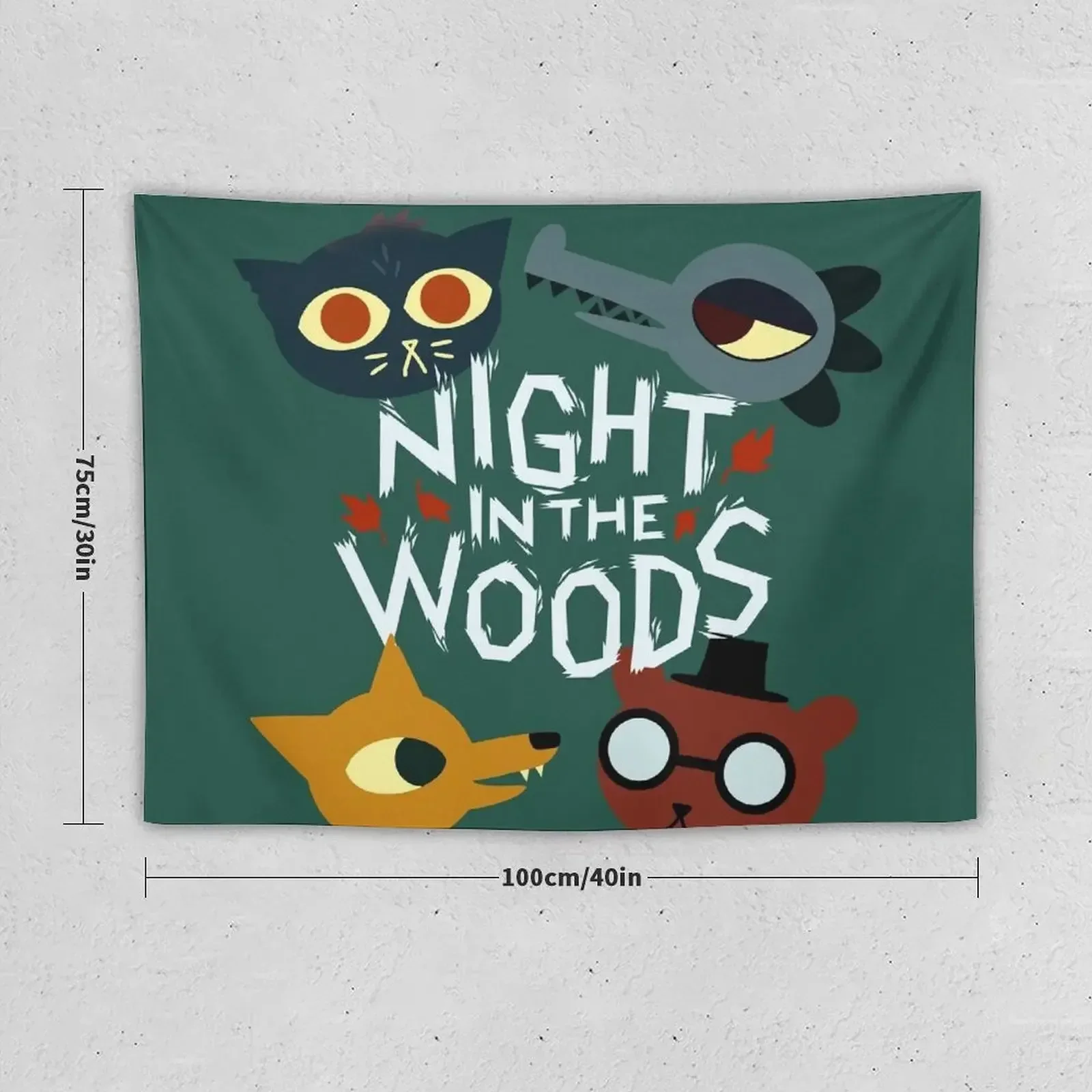 Night in the Woods - all characters Tapestry House Decorations Decoration Home Nordic Home Decor Tapestry