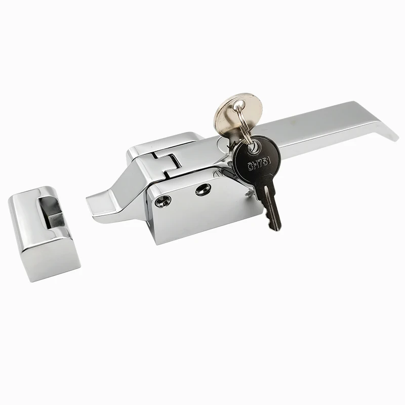 Freezer Handle Lock Oven Door Hinge Cold Storage Store Industrial Knob Lock Laboratory Latch Hardware Pull Part Equipment Plant