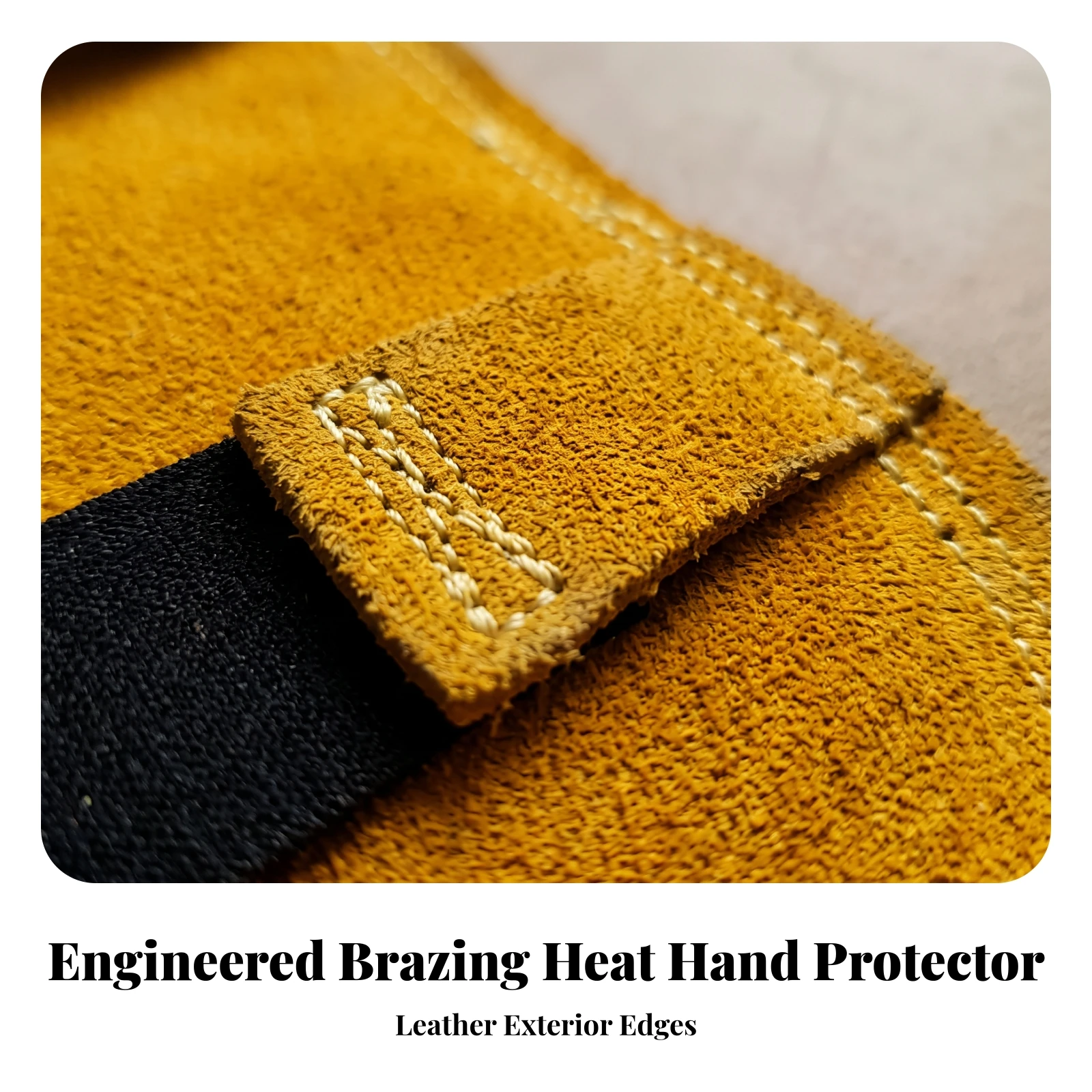 Metal Joining Pad Heavy-Duty Metal Joining Hand Guard Pad for Welders