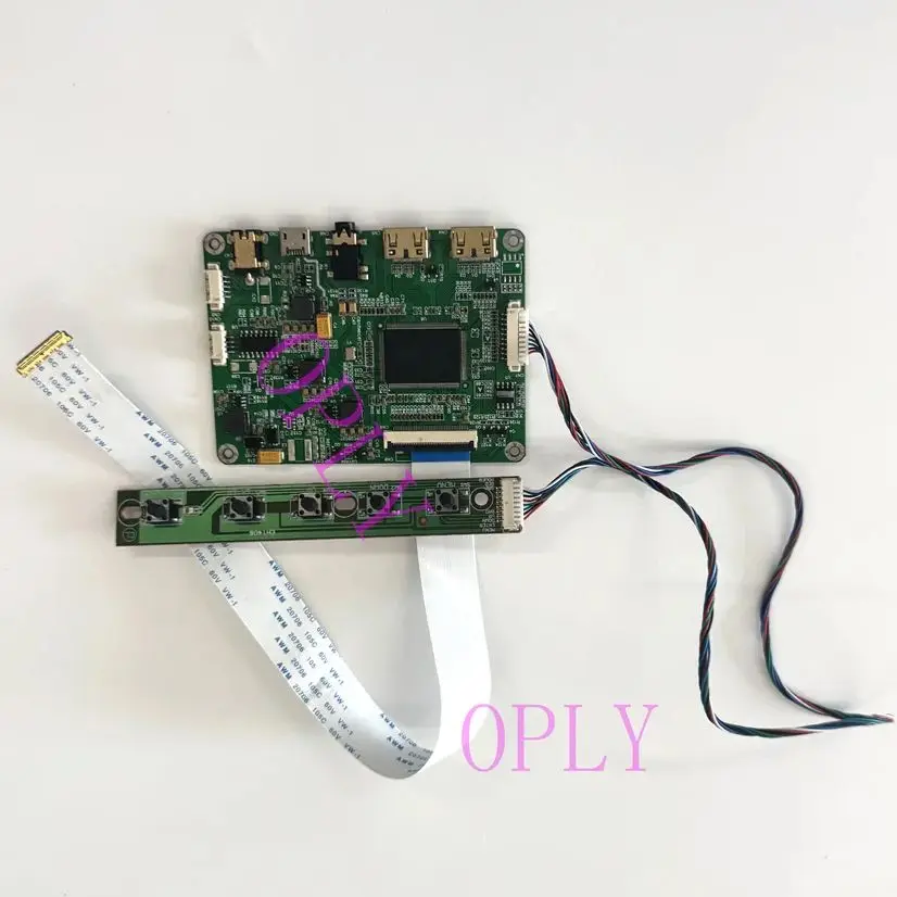 

Комплект для монитора NV140FHM, панель экрана, светодиодный мини-дисплей 1920x1080 Micro 2, HDMI-совместимый ЖК-дисплей EDP, плата контроллера ЖК-дисплея