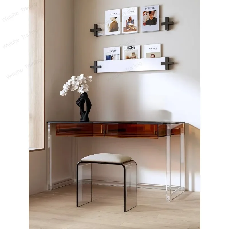 

Home Aesthetics Acrylic Dresser Bedroom Modern Simple Makeup Table Makeup Desk Desk