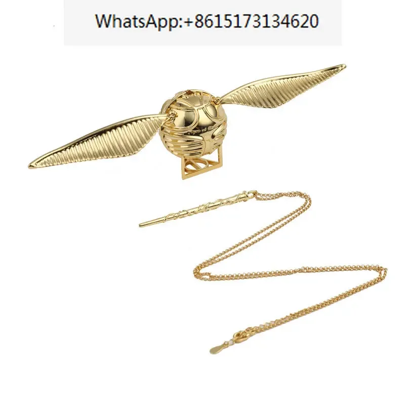 Golden Snitch Ring Storage Box Luxury Metal Jewelry Box Surprise Wings Rotatable Proposal Jewelry Box Girl Birthday Gift Ideas