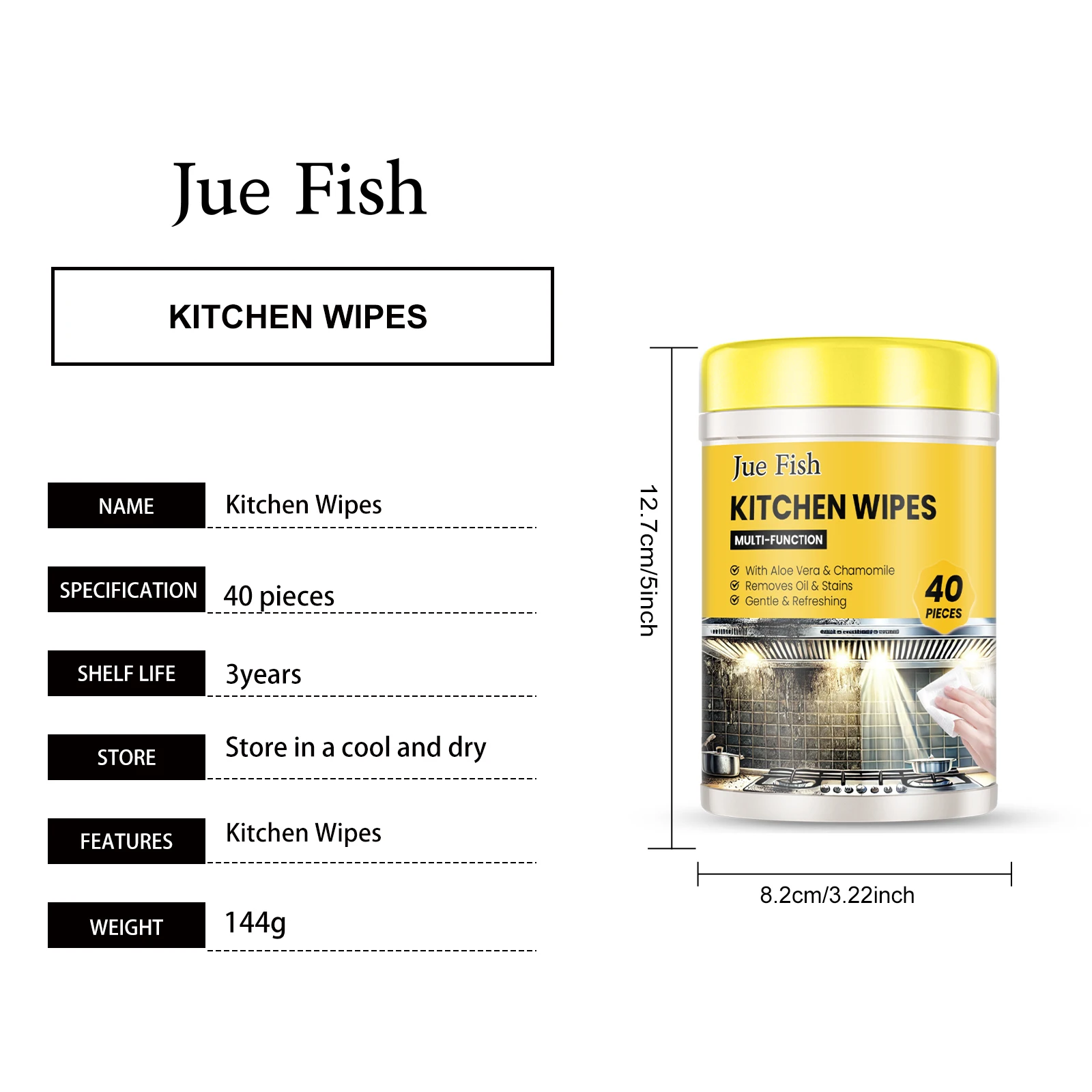 40/80pcs Kitchen Wet Wipes Disposable Cleaning Oven Stove Grease Remover Powerful Degreasing Paper Towel Grease Wiping Cloth