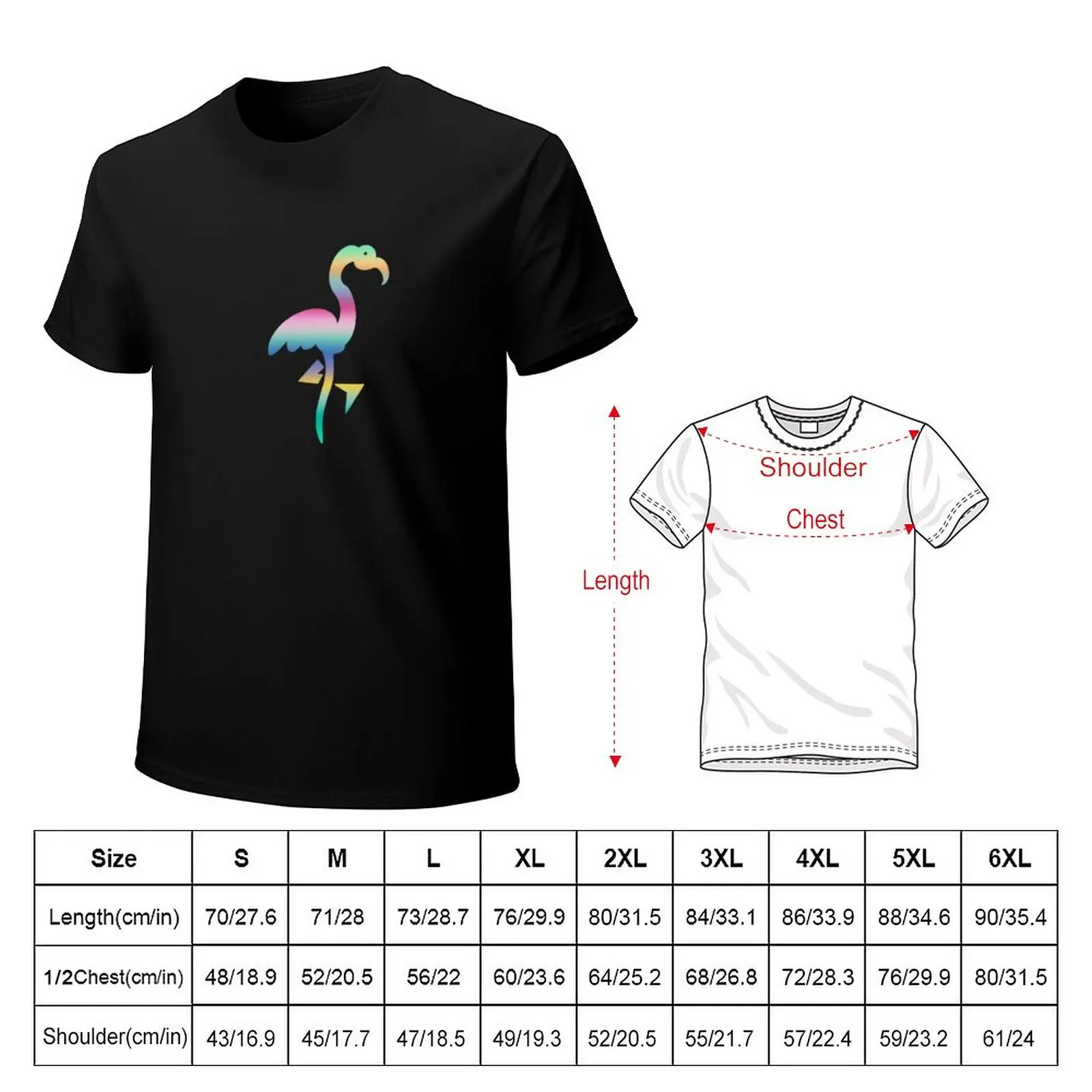 Flamingo Sands T-Shirt plus size tops heavyweights heavy weight t shirts for men