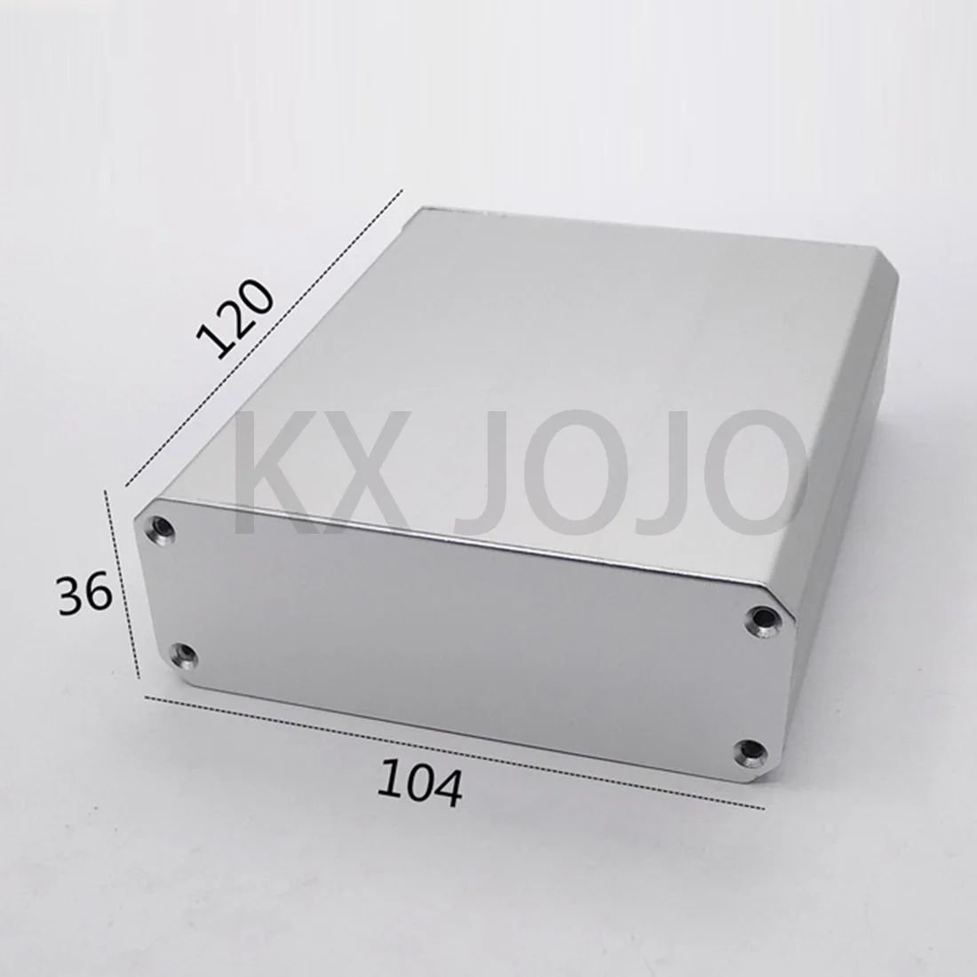 Aluminum Enclosure 104*36*120/150mm Split Shell Electronic Project Shell PCB Silver Opening with Ears