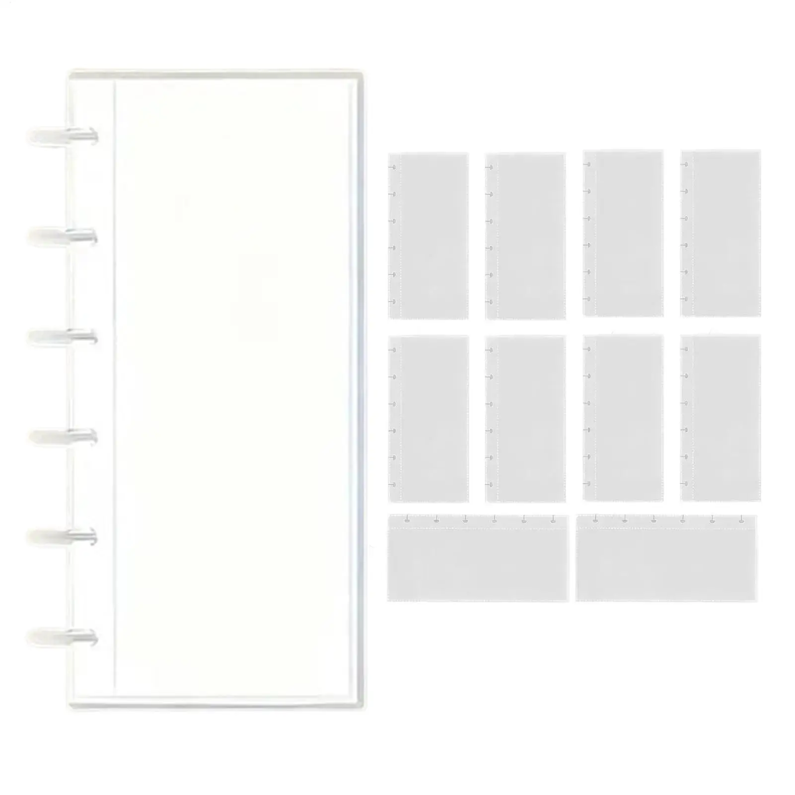 Photobooth Album Book Clear Collectible Protective Scrapbook Photo Album Memory Book for Organization Memories Display