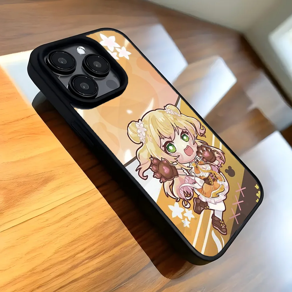 Чехол для телефона Hololive Momosuzu Nene, сильный магнитный для IPhone 16 15 14 13 Pro Max 11 12 Mini Alex, для Magsafe Wireless Ch