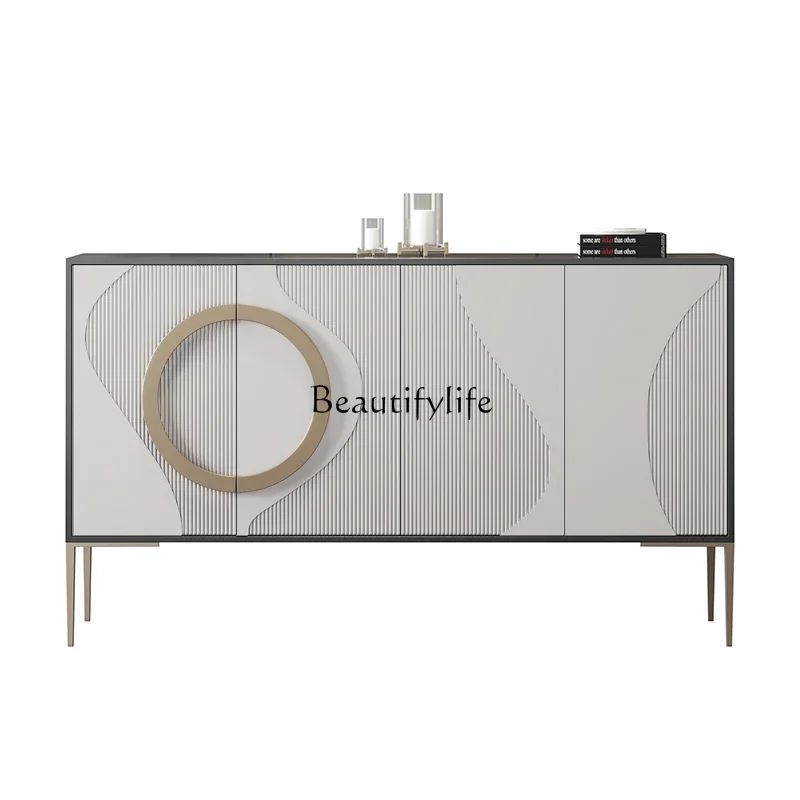 

D25Light luxury shoe cabinet foyer entrance entrance living room decorative dining side cabinetSSS