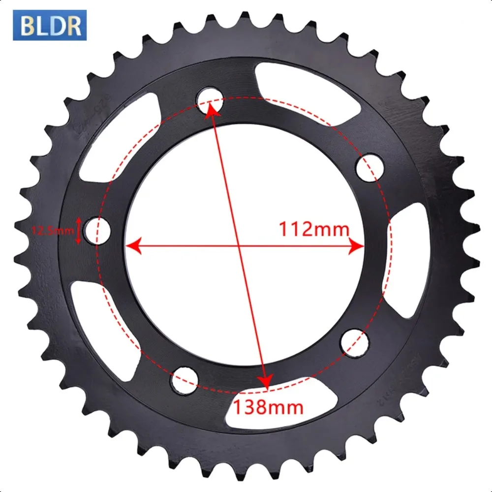 525 42T Rear Sprocket Gear For Honda CBR650 CBR650F VT750 VLX750 Shadow Spirit VT  CBR 900 CBR900RR Fire Blade CBR900