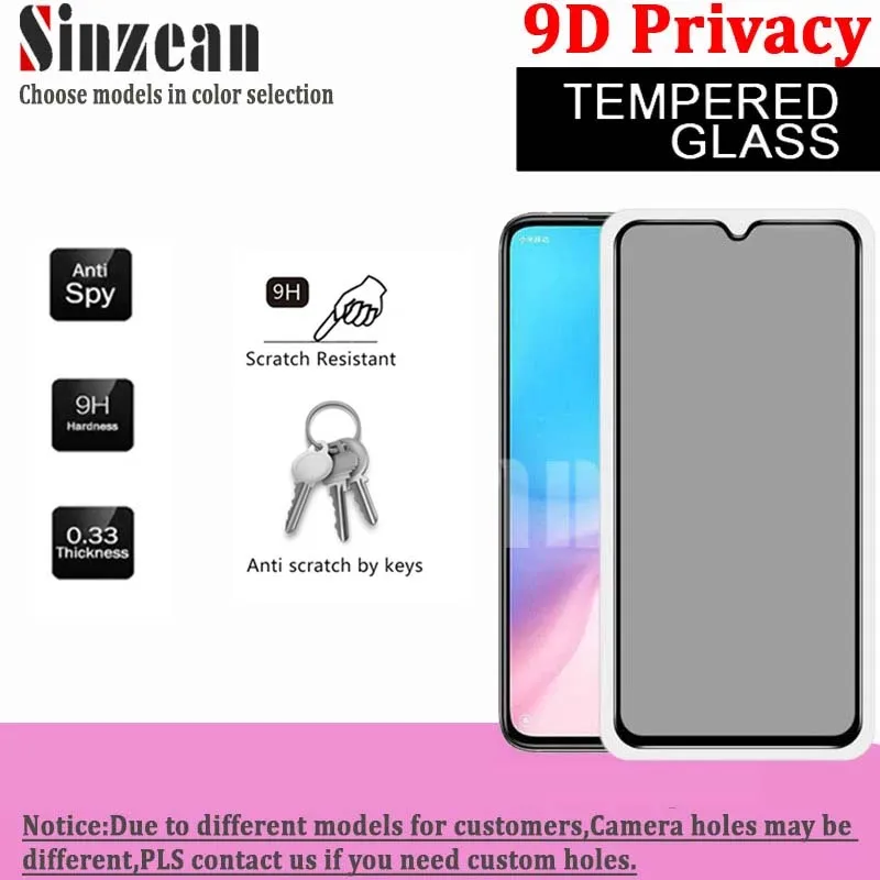 

25pcs For Xiaomi Redmi 12 5G NOTE12 PRO Note 12s NOTE11 POCO F5 X5 M5 9D Full Glue Cover Privacy Tempered Glass Screen Protector