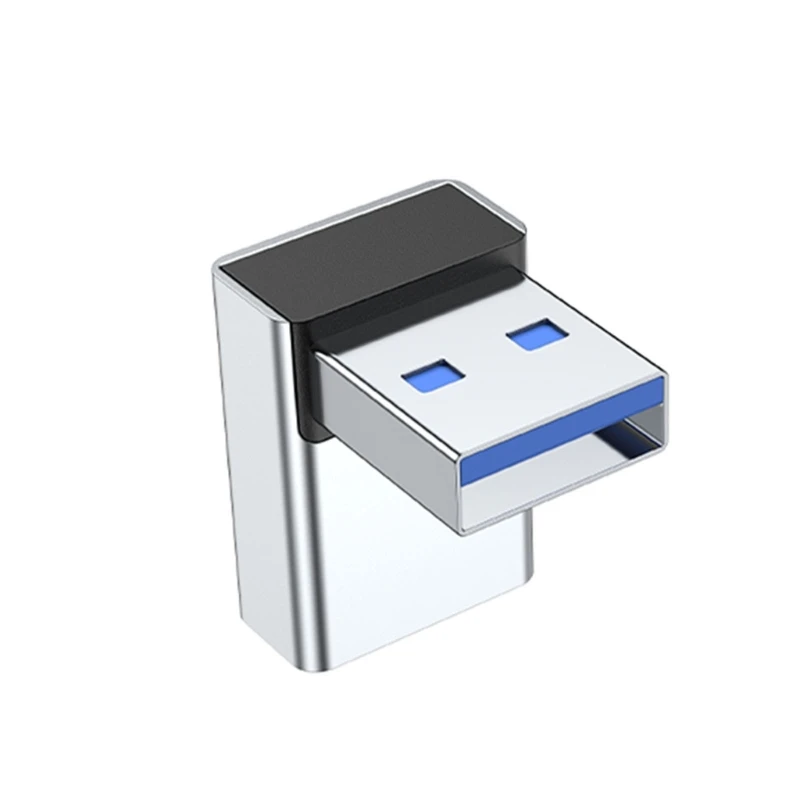 USB Male to Female Adapter Extension 90 Degree Adapter Extender