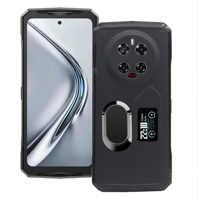 Dla Doogee V40 Pro V40Pro 6.78 "2024 DoogeeV40Pro uchwyt pierścieniowy tylny uchwyt etui na telefon Smartphone TPU miękka pokrywa silikonowa