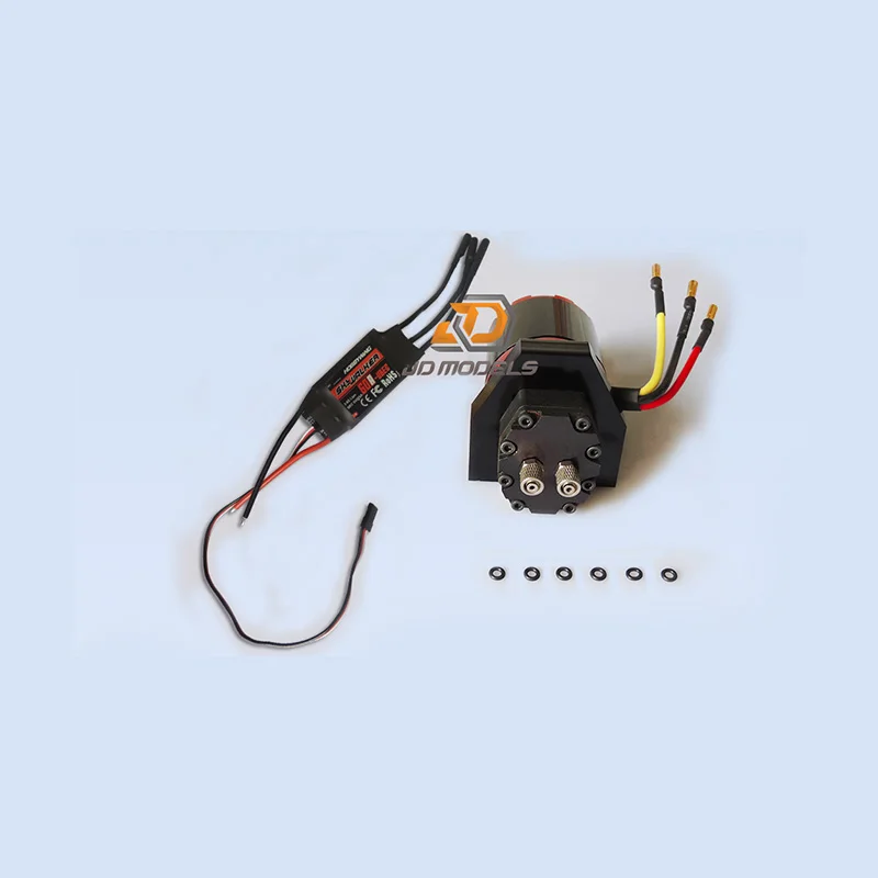 JDM Oliepomp Motor ESC Voor DIY LESU TAMITAA RC Truck 1/14 Model Afstandsbediening Loader Bulldozer Graafmachine Onderdelen Speelgoed Voor Volwassenen