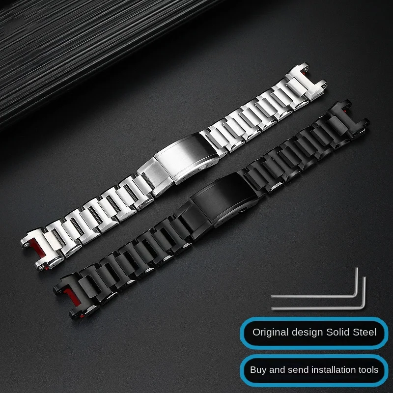 For Casio G-SHOCK MTG-B1000/G1000 MTG-B2000 Strap Solid Stainless Steel Watch band Waterproof Bracelet Watch Accessories