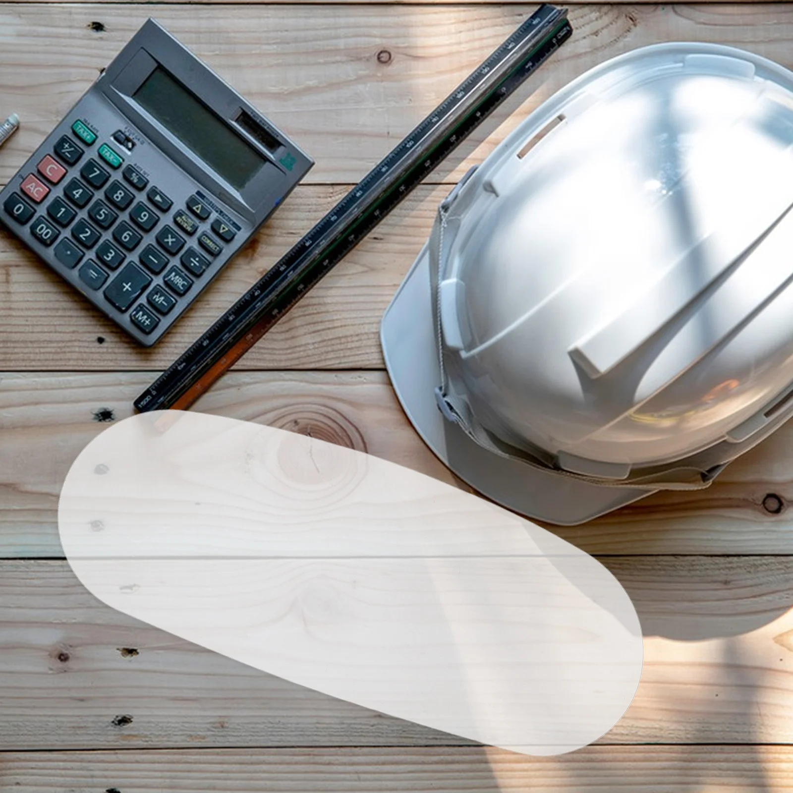 2Pcs Head Protective Film High Definition Thickened Lens Sandblasting Lens Cover Replacement for Industrial Safety