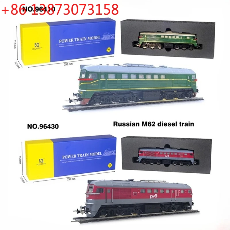 

Модель российского дизельного поезда М62 в масштабе HO 1:87 с системой Power Classics, сувенир для взрослых, статическая модель для демонстрации