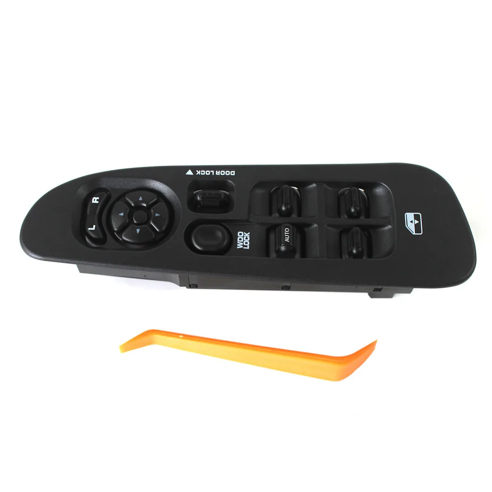 5HZ72XDVAC 5HZ71XDVAD 641-00653L for 2002-2010 Dodge Ram 1500 2500 3500 Door Window Switch Panel Control w/ Bezel