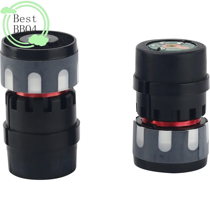(BBQ4)Microphone DIY Accessories Wired Microphone Head Core Unidirectional High Fidelity Dynamic Wired Microphone Cartridge